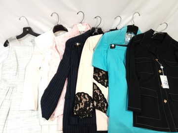 Bulk Lots: 28 Two Piece Skirt Suits Vintage Women Wear NWT MSRP $6818