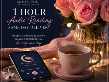 Selling: 1 HOUR AUDIO READING- SAME DAY DELIVERY