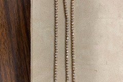 Bulk Lots: 67 pcs--Cubic Zirconia Bracelets Plated 14kt Gold--$1.50 ea