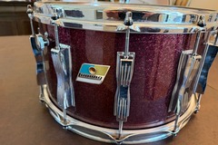 Selling with online payment: LUDWIG* Coliseum Snare Drum 8x15" in Delmar Merlot Sparkle