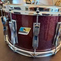 Selling with online payment: LUDWIG* Coliseum Snare Drum 8x15" in Delmar Merlot Sparkle