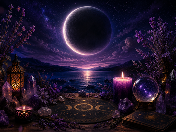 Selling: NEW MOON SPELL & READING (FREE HEALING)