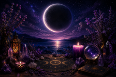 Selling: NEW MOON SPELL & READING (FREE HEALING)