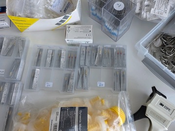 Gebruikte apparatuur: Diverse verbruiksmaterialen