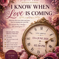 Selling: I KNOW WHEN LOVE IS COMING