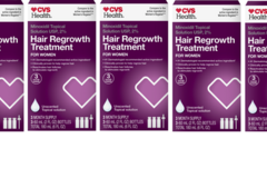 Bulk Lots: 5 CVS Health Hair Regrowth Treatment For Women 3 Month Supply 4/2