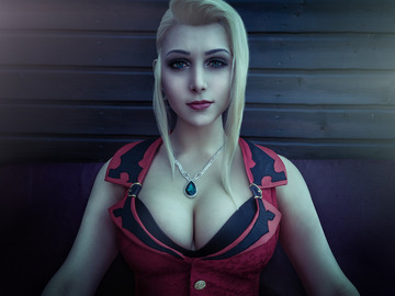 Selling with online payment: Vest inspired by Scarlet Final Fantasy VII Cosplay