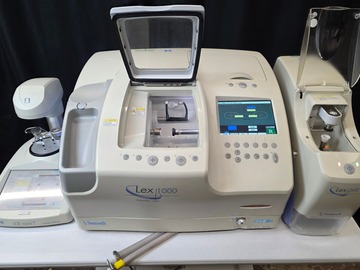 Selling with online payment: Nidek Santinelli LEX 1000 Lens Edger + Ice Blocker + Drill Set 