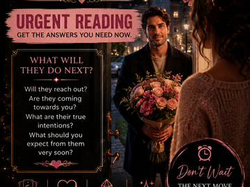 Selling: THEIR NEXT MOVES TOWARDS YOU- Urgent Love reading