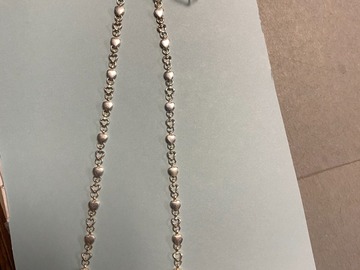 Bulk Lots: 17-1/2" Genuine Vintage Tiffany Necklace-Sterling Silver