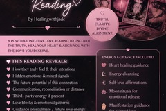 Selling: Love Alignment Reading plus powerful advice ✨ within 2 hours 