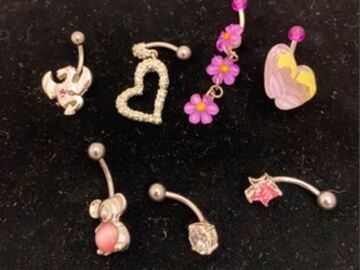Bulk Lots: 108 pcs--Stainless Steel Body Jewelry--$0.99 pcs!