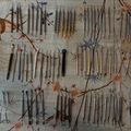 Gebruikte apparatuur: Diverse behandelingsinstrumeente. Meer dan 90 stuk