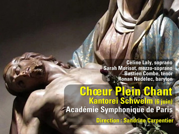 Actualité: concert STABAT MATER de Dvořák choeur PLEIN CHANT