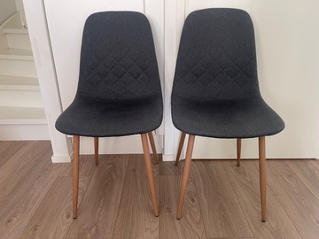 Selling: 2 jysk dining chairs