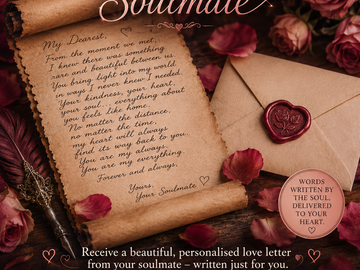 Selling: ❤️ LOVE LETTER FROM YOUR SOUL MATE ❤️