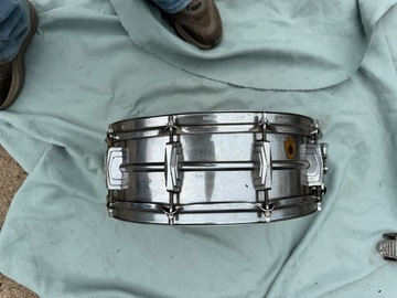 Selling with online payment: Father’s Zildjian Cymbals & Ludwig Snare, from 1950’s