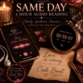 Selling: SAME DAY 1 HOUR AUDIO READING