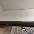 Myydään: Jysk bed with top mattress 90x200 cm