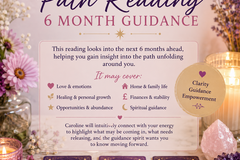 Selling: Bank Holiday deal  - 6 months Path Reading  