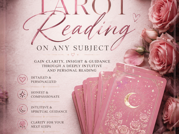 Selling: In Depth Tarot reading on any topic