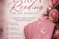 Selling: In Depth Tarot reading on any topic