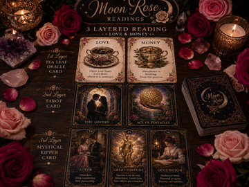 Selling: Special offer- 3 LAYERED READING FOR LOVE AND MONEY