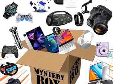 Bulk Lots: Mystery Box With 100 Items Of ready To Sell Merchandise
