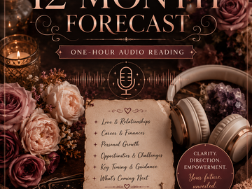 Selling: 12 MONTH FORECAST- IN DEPTH AND DEEPLY PERSONAL