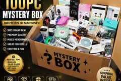 Bulk Lots: 100PC Premium Mystery Box With Brand New Resellable Items