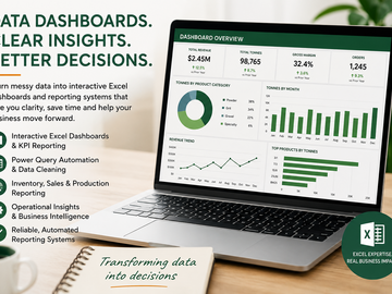 VA Service Offering: Excel Dashboard & Data Analytics Specialist