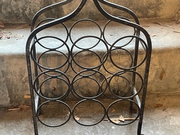 Selling: Porte bouteilles fer forger