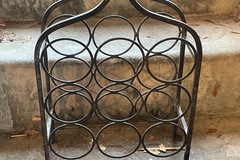 Selling: Porte bouteilles fer forger