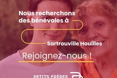 Actualité: Devenez bénévole - Sartrouville et Houilles