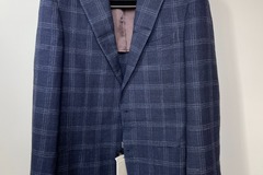 Selling with online payment: [EU][NO US TAX] NWT Suitsupply navy checked summer jacket, 38R