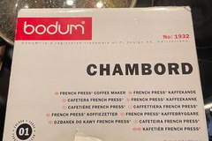 Selling: Cafetière Chambord French press 1,5 litres