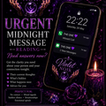 Selling: Urgent midnight message reading
