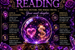 Selling: Violet Noir Signature reading- in depth topic of choice