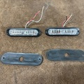 Selling with online payment: Split Color Red/Blue Whelen T-Ions Surface Mount 
