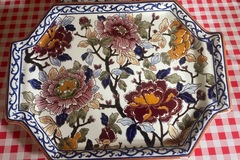 Vente: Plat GIEN modèle PIVOINE 37cm