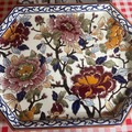 Vente: Plat GIEN modèle PIVOINE 37cm