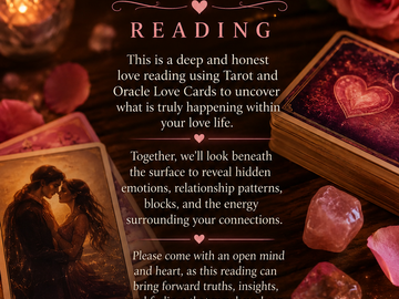 Selling: Love uncovered Oracle reading - be ready to reveal all! 