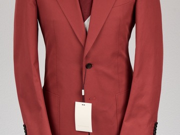 Selling with online payment: [EU][NO US TAX] NWT Suitsupply red cotton suit, size 38R