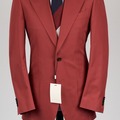 Selling with online payment: [EU][NO US TAX] NWT Suitsupply red cotton suit, size 38R
