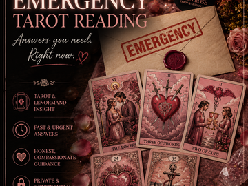 Selling: EMERGENCY TAROT READING