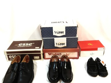 Bulk Lots: 4 Pairs Men and Boys Shoes in Original Boxes MSRP 224.00