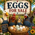Selling with In-person Payment: Farm Fresh Eggs 