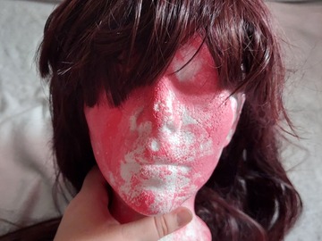 Selling with online payment: Long Dark Brown Wig