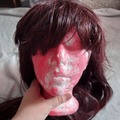 Selling with online payment: Long Dark Brown Wig