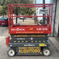 En alquiler: Plataforma tijera Electrica para trabajos en hasta 8 mts SkyJack 